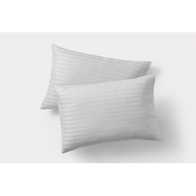 Ensemble de 2 taies d'oreiller en satin satiné