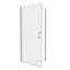 Porte de douche universelle pivotante avec verre trempé-113150609