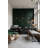 Botanical Wallpaper Modern Green Wall Mural
