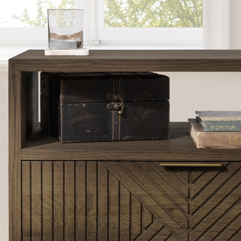 Santa Clara 2 - Drawer Nightstand, Toasted Brown