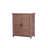 Potting Bench with Storage Cabinet and Metal Table Top-1071796445