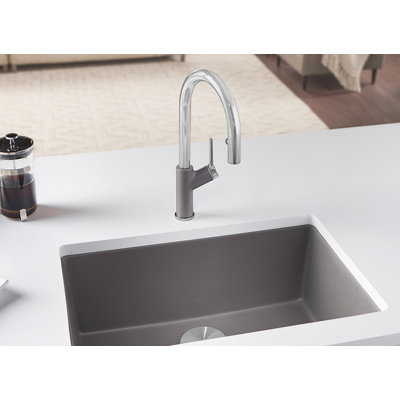 Robinet de cuisine à poignée simple rétractable Urbena