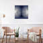 Silver Sunburst On Blue II by Abby Young - Print on Canvas-1413601530-1434987284
