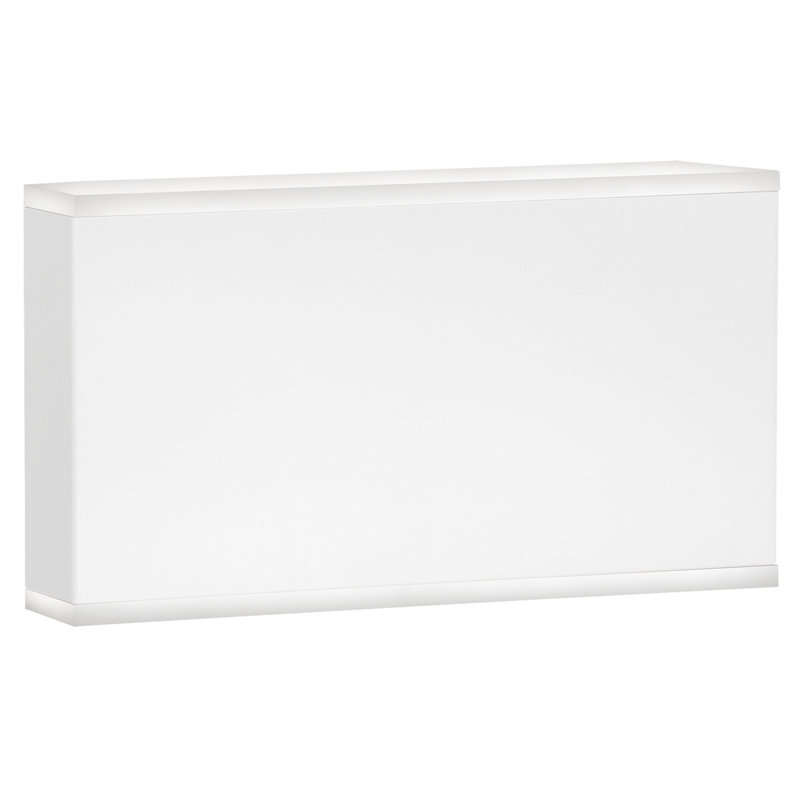 Tarbox LED Flush Mounted Sconce, Matte White