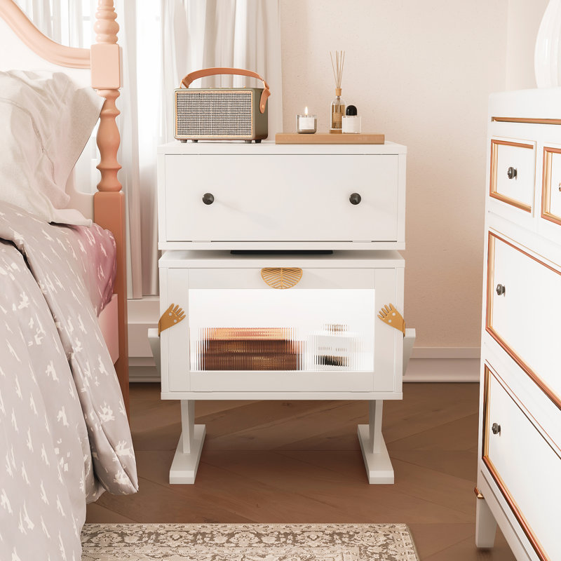 Sunvivi Side Table, White