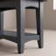 Banc de rangement avec tablette du bas, gris anthracite-780934726