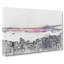 Vancouver Canada Skyline in Abstract - Wrapped Canvas-55302828