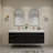 70.8" Wall-Mounted Double Bathroom Vanity Set-70381337
