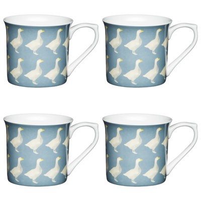 KitchenCraft Geese Bone China Mug Set