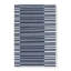Promenade Striped Area Rug in Navy/Ivory-75498460