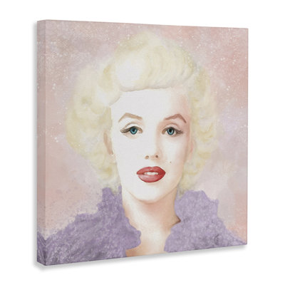 «Pastel Marilyn Portrait» par Amy Hall