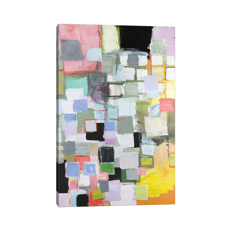 Off Center by Michelle Daisley Moffitt - Painting on Canvas, Wrapped Canvas, 45.72cm H x 30.48cm W x 1.91cm D