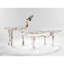 Crystal Branched Adorned Coffee Table