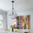 16.53" Retro Countryside Chandelier Adjustable Chain Need 1*E26 Bulb