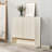 Wall Mount Medicine Cabinet Open Storage Walnut L 36 in x H 36 in x D 11.8 in-2059112510