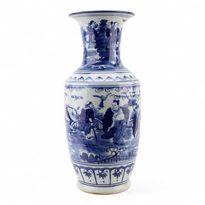 Porcelain Blue and White Classic Vase