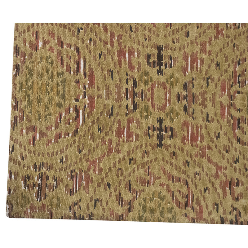 Flatweave Wool Area Rug in Multi