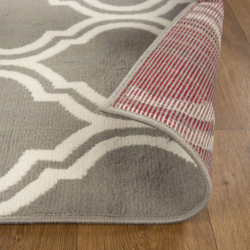 Tapis gris Scotia, Rectangle 4 pi x 6 pi