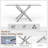 5-Piece Rectangular Glass Dining Set, 63" Modern Tempered Glass Dining Table With Velvet Upholstered Seats-1503297213-1503297215-1503297184
