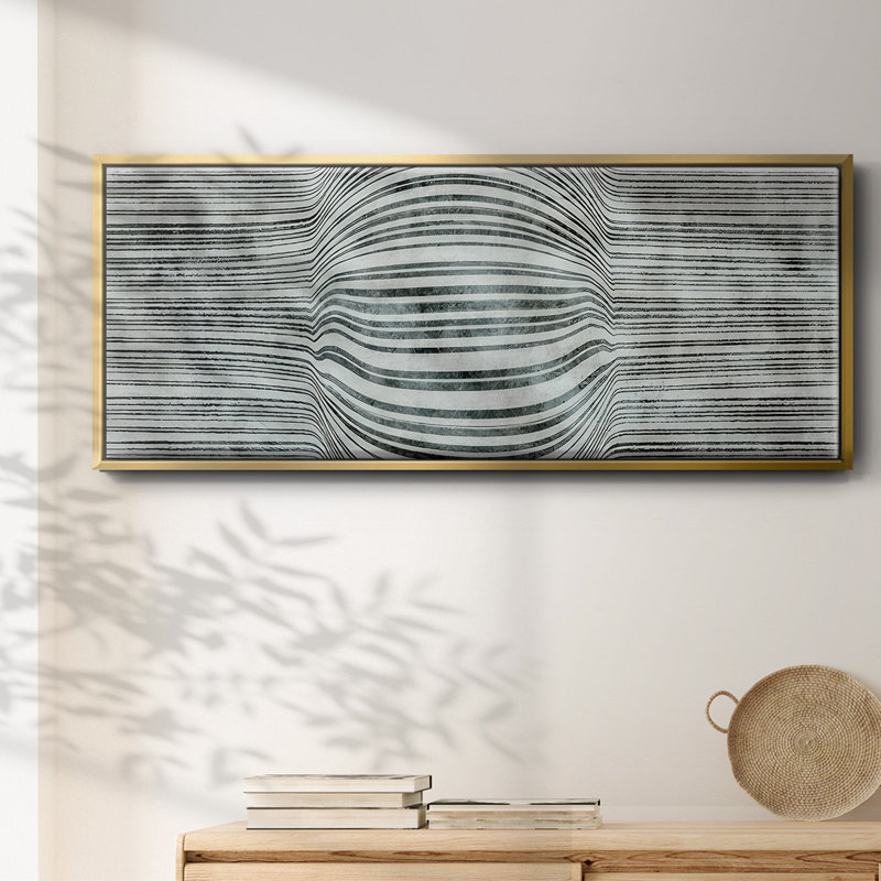 Forme voluptueuse - Framed Canvas, 20" H x 50" W