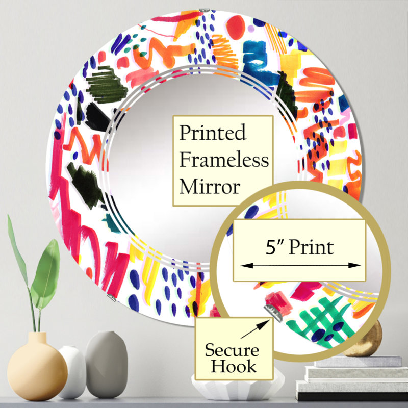 Miroir de salle de bain sans cadre, 24 po x 24 po