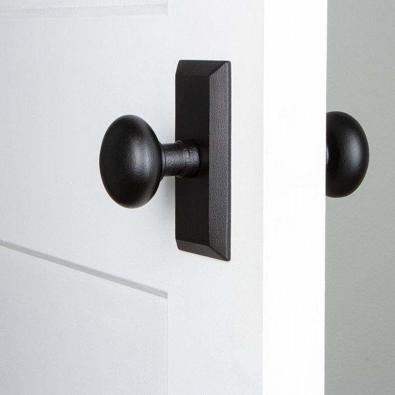 Ageless Iron Vale Plate with Keep Knob Ageless Iron