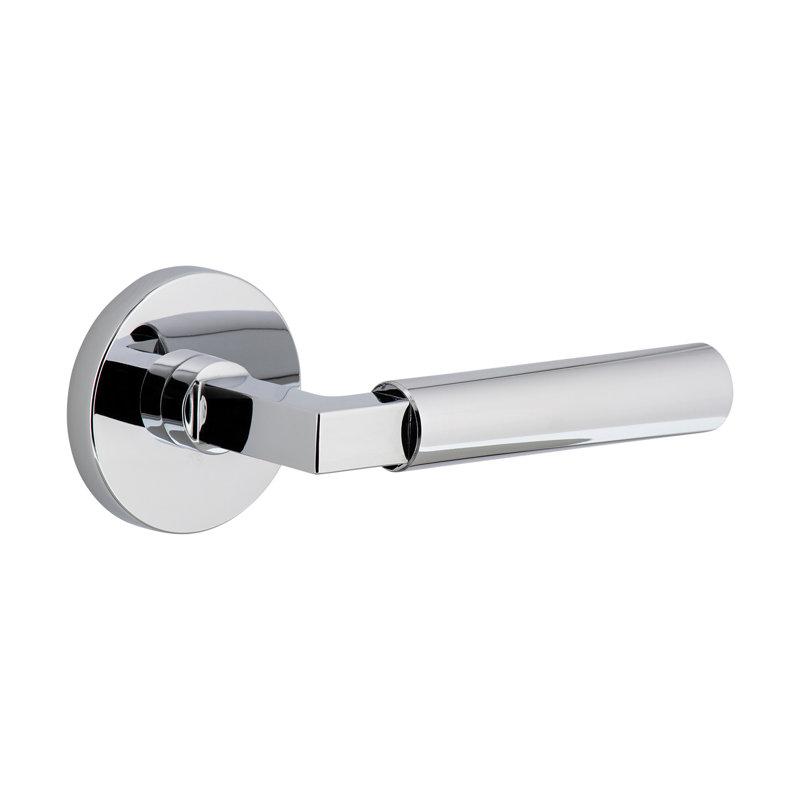 Mannequin simple avec levier Contempo Viaggio Circolo Rosette, Oui, Chrome brillant, Rond