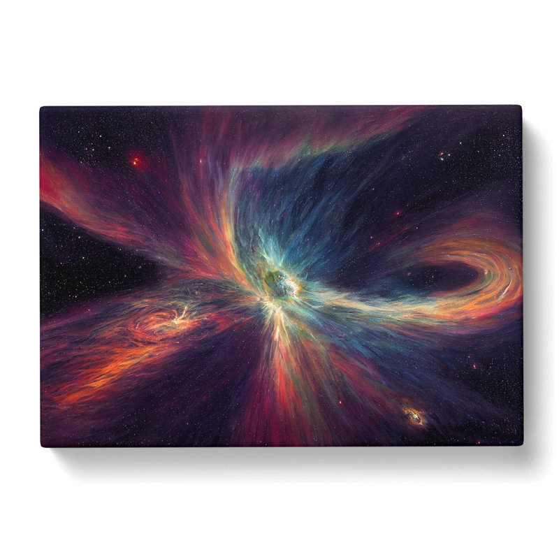 Magnificent Cosmos - Wrapped Canvas Print, 40cm H x 60cm W x 3cm D