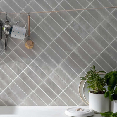 Galileo 2" x 6" Glossy Porcelain Wall Tile