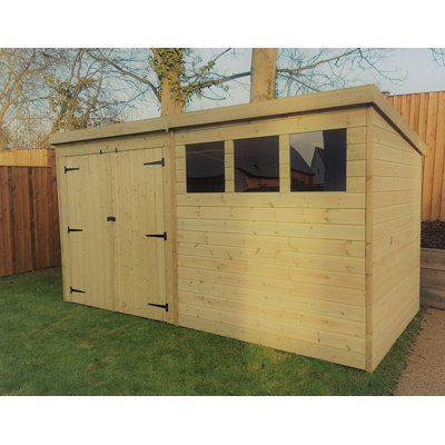 Shiplap Pent Wooden Shed