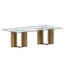 96'' L x 44'' W Glass Rectangular Table Top