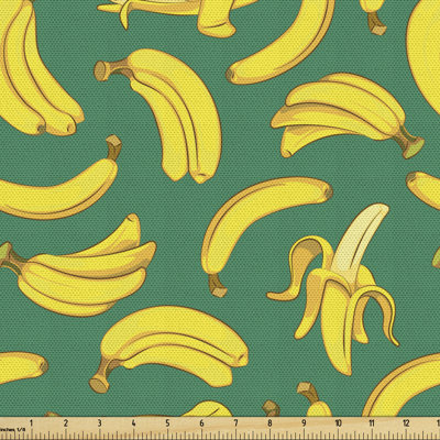 Pease Digitally Generated Bananas Fabric