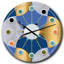 Horloge murale rétro Mid-Century-40743834