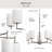 Replay 5 - Light Steel Dimmable Chandelier