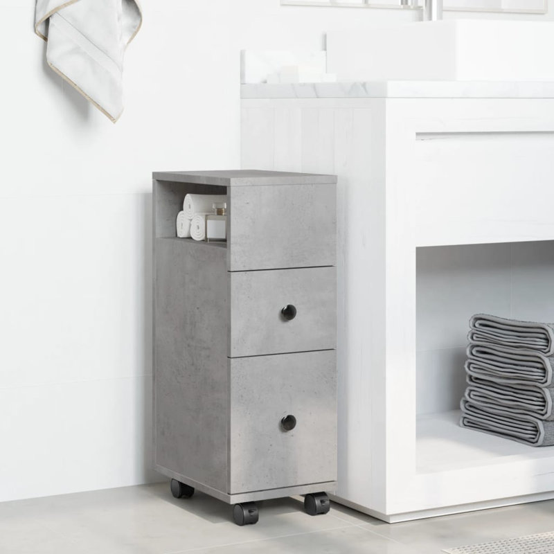 23cm Sideboard, Concrete grey