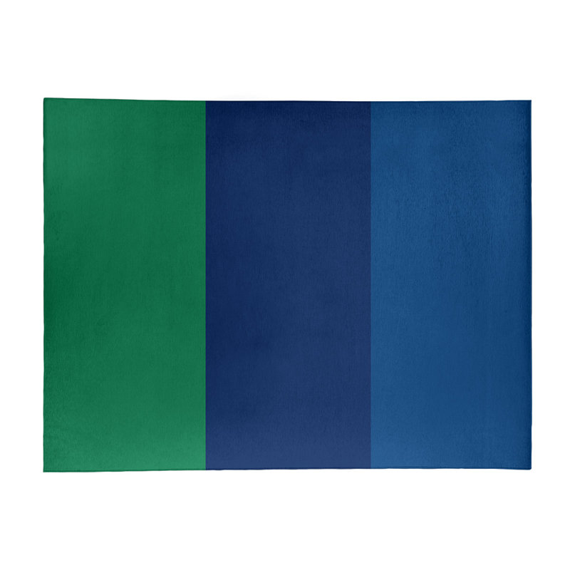 Vert tissé à plat, Rectangle 8 pi x 10 pi
