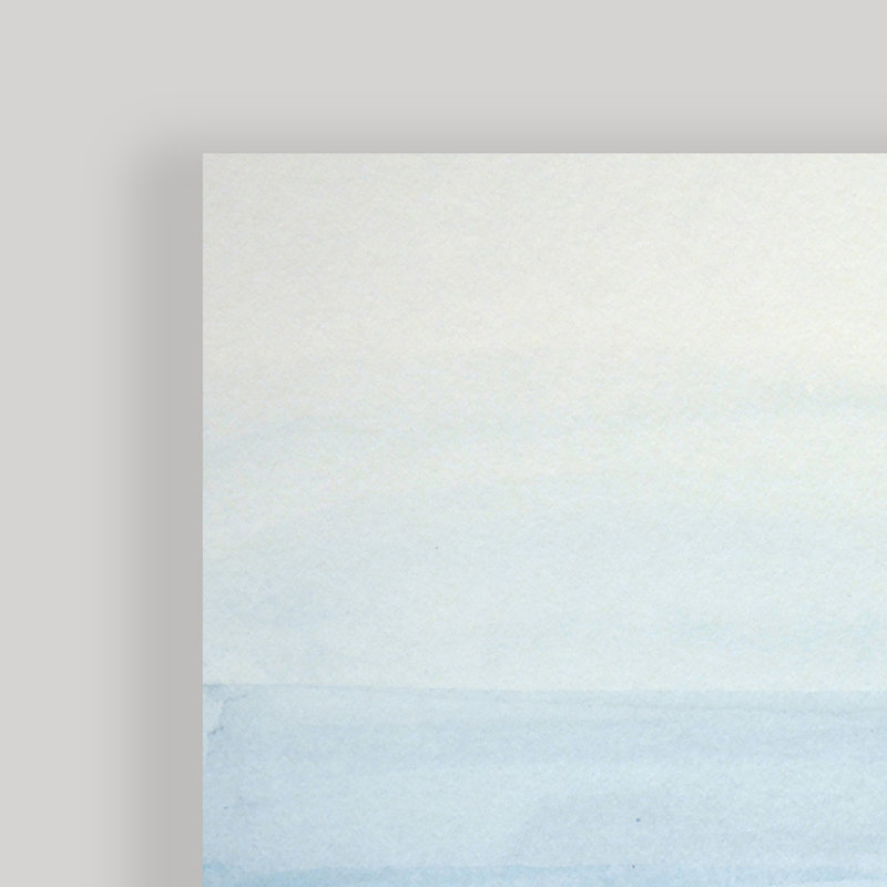 « Coastal Mist » par Norman Wyatt Jr. - Ensemble de trois impressions sur toile, 24 po x 36 po, Toile tendue, No Frame
