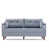 100 % polyester bleu est en rupture de stock