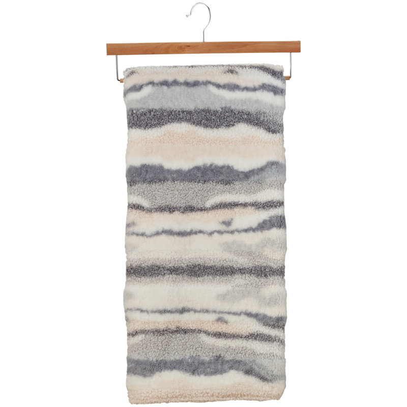 Plain Weave / Muslin Throw Blanket, Blue