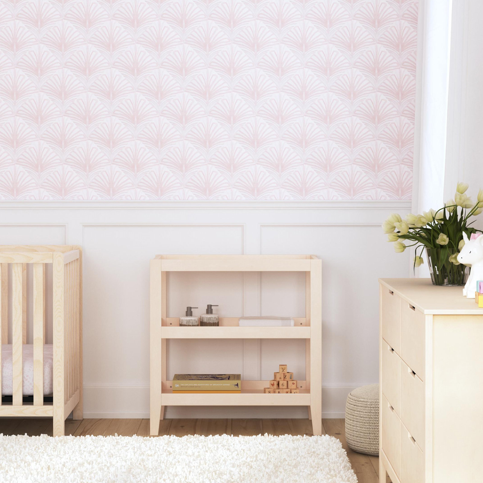 Colby Changing Table, Washed Natural