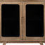 Milnor Mango Wood Accent Cabinet