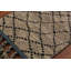 Tapis oriental marocain rayé brun 2 x 3