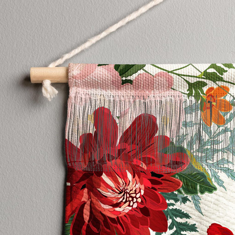 Dore Polyester Wall Hanging, 16" H x 22" W x 0.125" D
