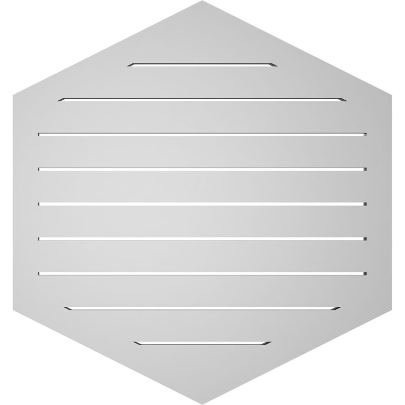 Pente verticale verticale en uréthane 6 pi, H 1,5 po x l 30 po x L 32 po