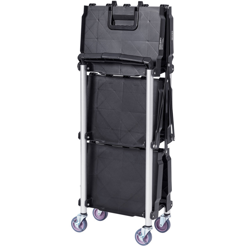 32.76'' H x 25.62'' W Utility Cart with Wheels
