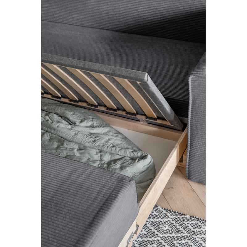 Lucky Lucy 3 Seater Sofa Bed, Grey