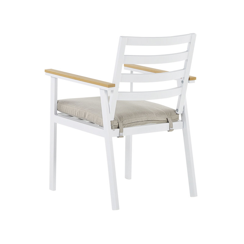 Fardy Patio Dining Side Chair with Cushion