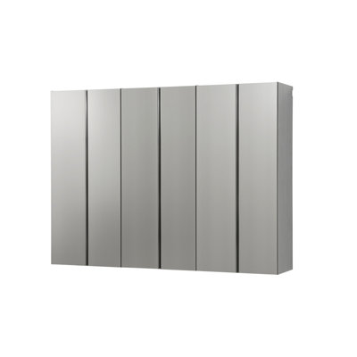 Nova Series 96 In. W X 72 In. H X 20 In. D Metallic Grey Garage Cabinet Set D (3-Piece)
