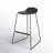 Upbeat Counter Stool with Metal Frame-17245163