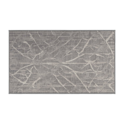 Machine Washable Gray Area Rug